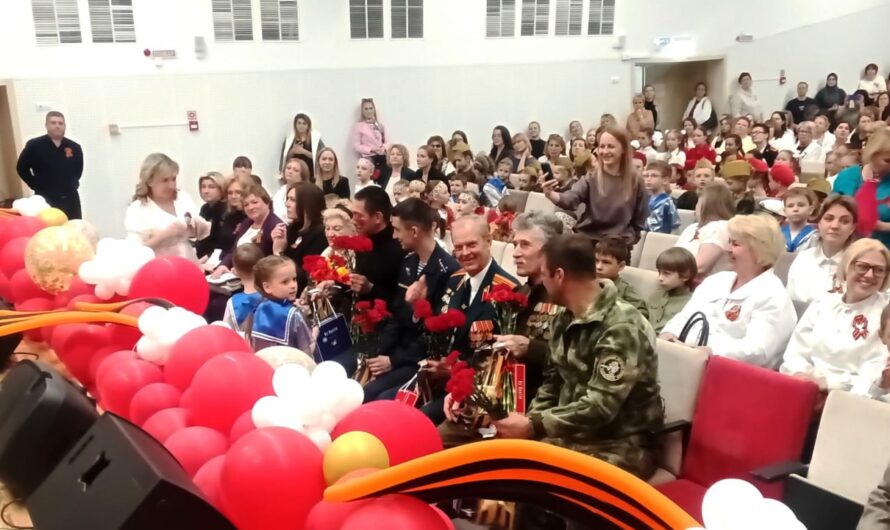 В преддверии Дня Победы, в школе № 1347